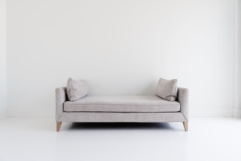 Gray-Daybed-Pillows Upholstered chaise